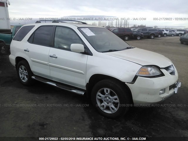 2HNYD18985H521013 - 2005 ACURA MDX TOURING WHITE photo 1