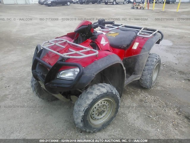 478TE28003A009948 - 2003 HONDA TRX650 FA RED photo 2