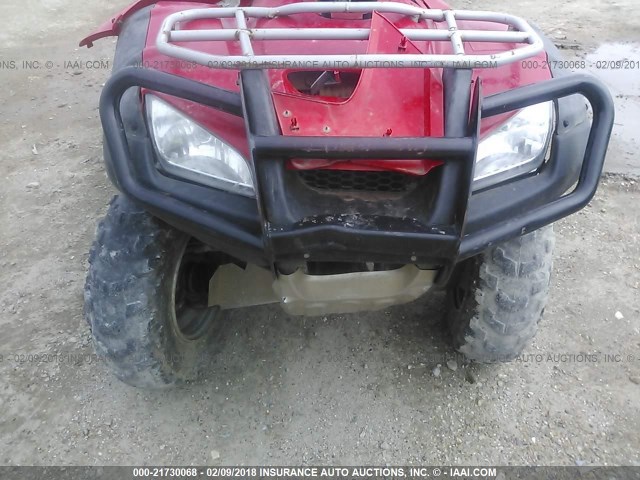 478TE28003A009948 - 2003 HONDA TRX650 FA RED photo 5