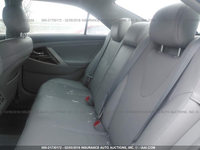 4T4BF3EK2BR156203 - 2011 TOYOTA CAMRY SE/LE/XLE GRAY photo 8