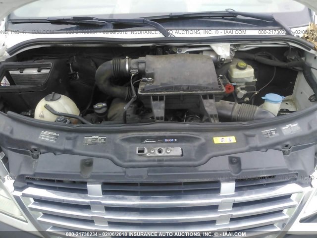 WDYPE8CC6D5741464 - 2013 FREIGHTLINER Sprinter 2500 WHITE photo 10