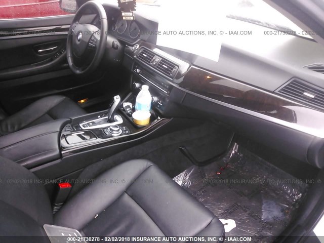 WBAXH5C58DDW14947 - 2013 BMW 528 XI SILVER photo 5