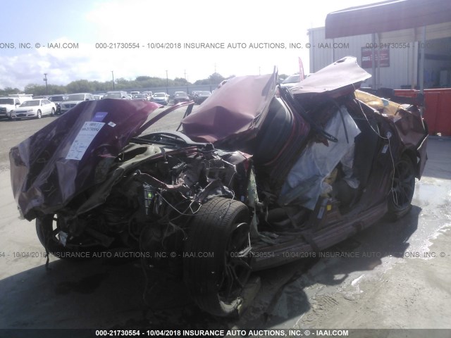 4T1BF1FK4EU732410 - 2014 TOYOTA CAMRY L/SE/LE/XLE Qırmızı foto 2