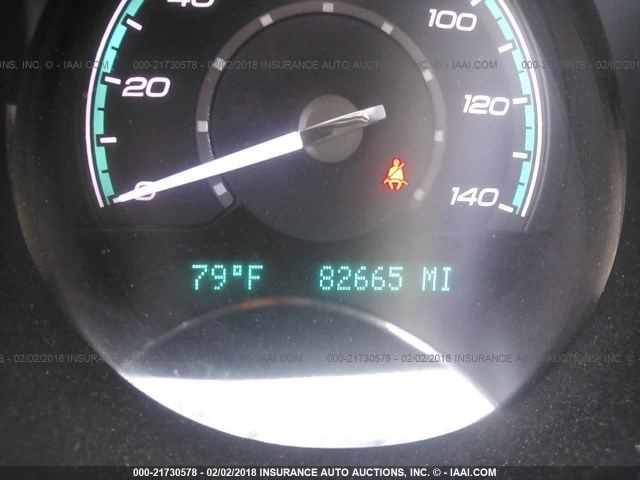 1G1ZH57B09F117925 - 2009 CHEVROLET MALIBU 1LT BLACK photo 7