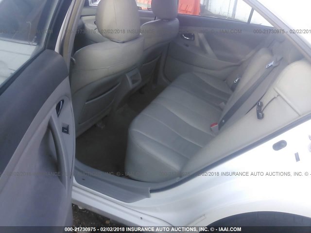 4T4BF3EK2AR073899 - 2010 TOYOTA CAMRY SE/LE/XLE WHITE photo 8