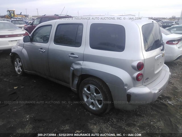 3GNDA23P77S558571 - 2007 CHEVROLET HHR LT SILVER photo 3