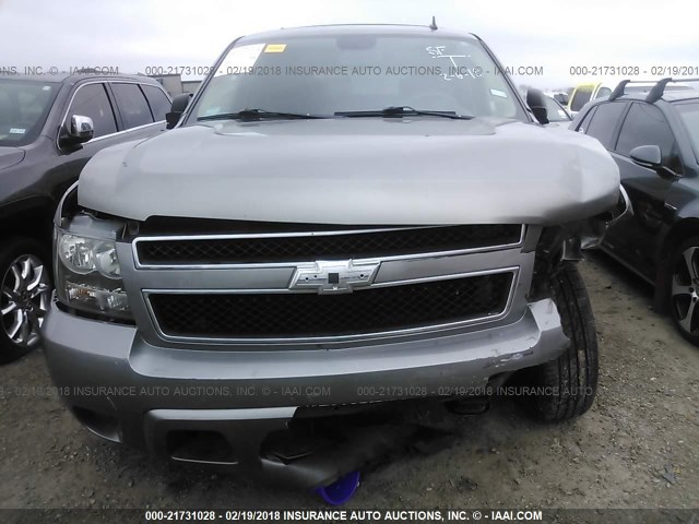 1GNFC13C09R294870 - 2009 CHEVROLET TAHOE C1500  LS GRAY photo 6