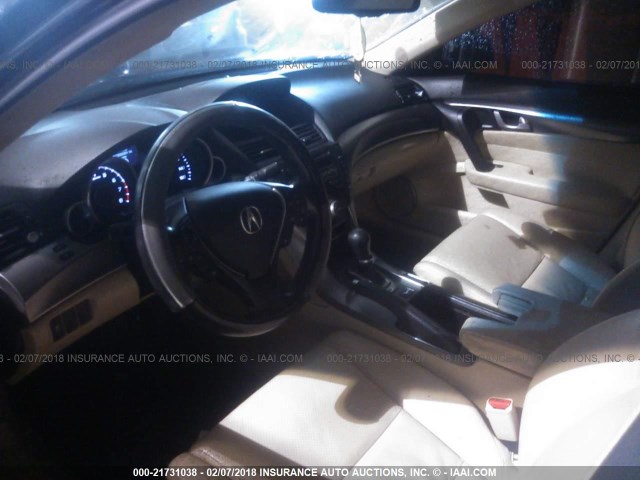 19UUA8F55AA017793 - 2010 ACURA TL BLACK photo 5