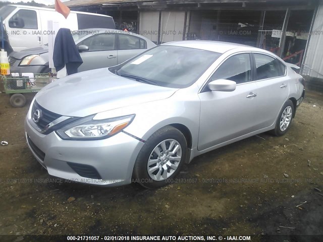 1N4AL3AP5HC257793 - 2017 NISSAN ALTIMA 2.5/S/SV/SL/SR SILVER photo 2