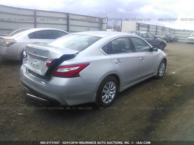 1N4AL3AP5HC257793 - 2017 NISSAN ALTIMA 2.5/S/SV/SL/SR SILVER photo 4