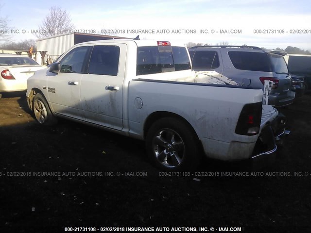 1C6RR6LT6GS182458 - 2016 RAM 1500 SLT WHITE photo 3