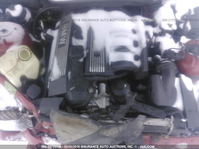 WBACD4327WAV59700 - 1998 BMW 328 I AUTOMATIC ORANGE photo 10