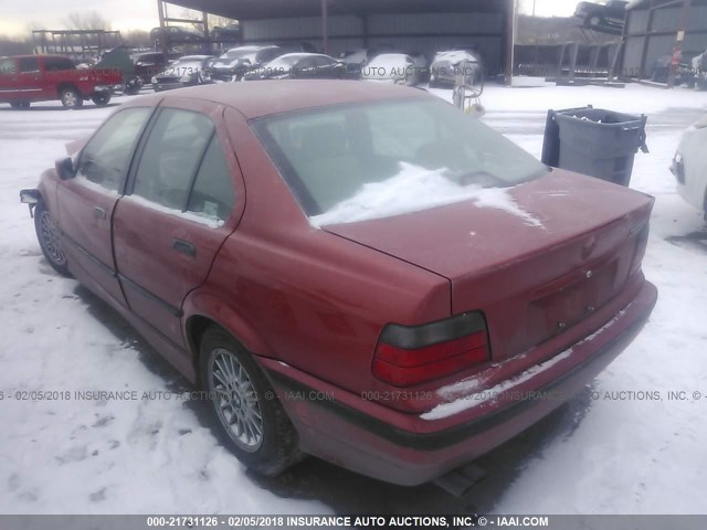 WBACD4327WAV59700 - 1998 BMW 328 I AUTOMATIC ORANGE photo 3