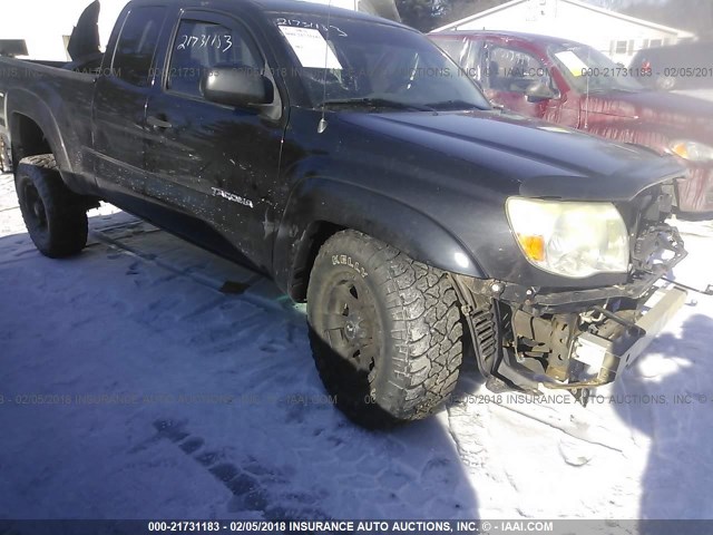 5TEUU42N96Z246155 - 2006 TOYOTA TACOMA ACCESS CAB Қара фото 1