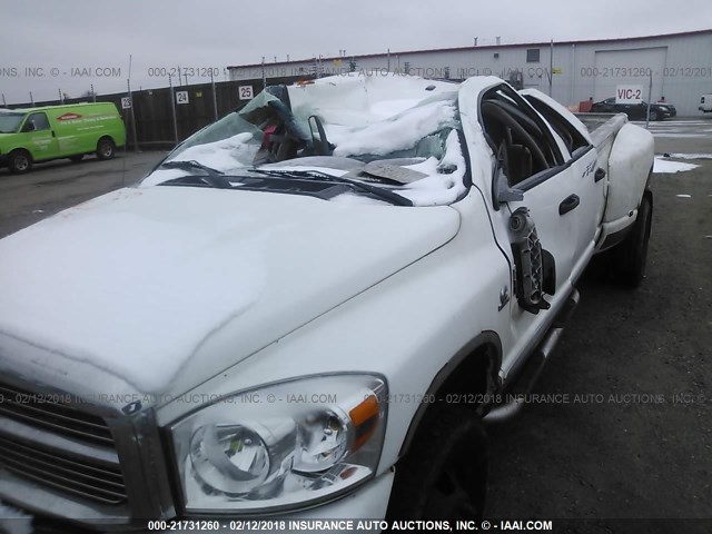 3D7MX48A78G129660 - 2008 DODGE RAM 3500 ST/SLT WHITE photo 6