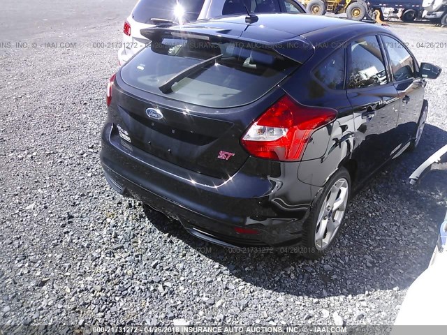 1FADP3L99DL348575 - 2013 FORD FOCUS ST BLACK photo 4