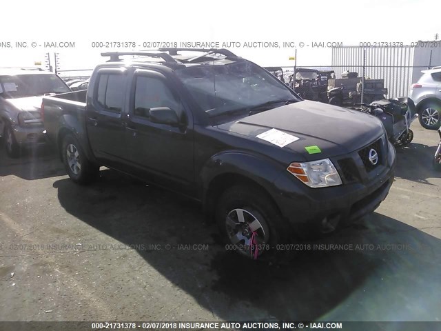 1N6AD0EV7BC409107 - 2011 NISSAN FRONTIER S/SV/SL/PRO-4X GRAY photo 1