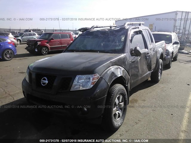 1N6AD0EV7BC409107 - 2011 NISSAN FRONTIER S/SV/SL/PRO-4X GRAY photo 6