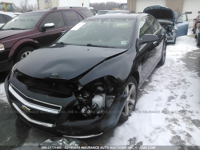 1G1ZC5E01CF243685 - 2012 CHEVROLET MALIBU 1LT 黑色 照片 2