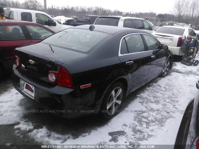 1G1ZC5E01CF243685 - 2012 CHEVROLET MALIBU 1LT 黑色 照片 4