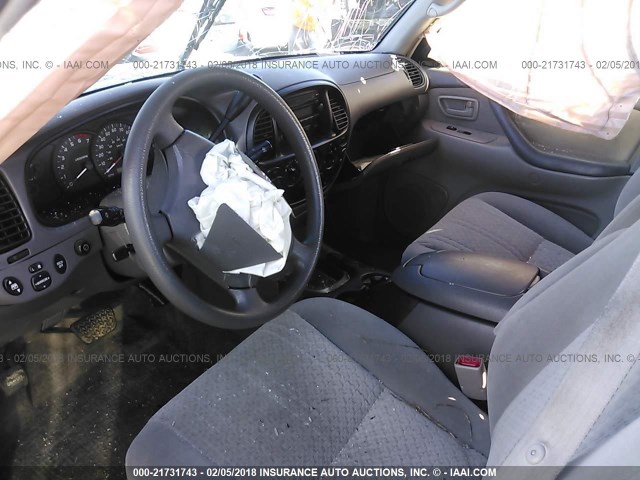 5TBET34126S507675 - 2006 TOYOTA TUNDRA DOUBLE CAB SR5 WHITE photo 5