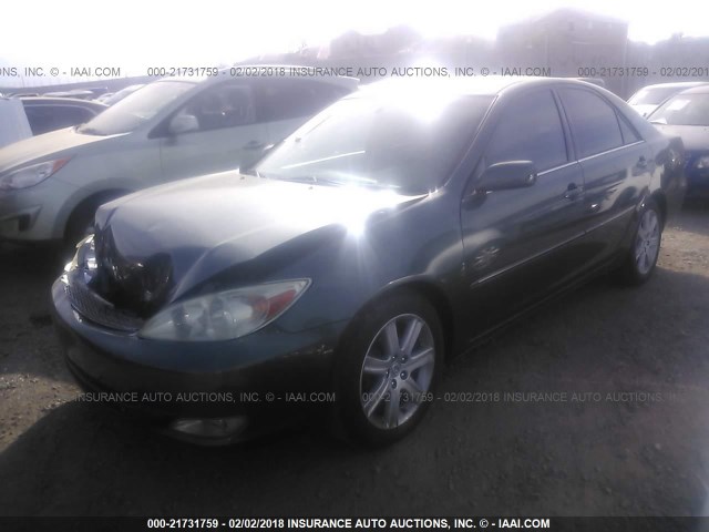 4T1BE32K23U782398 - 2003 TOYOTA CAMRY LE/XLE/SE 绿色 照片 2