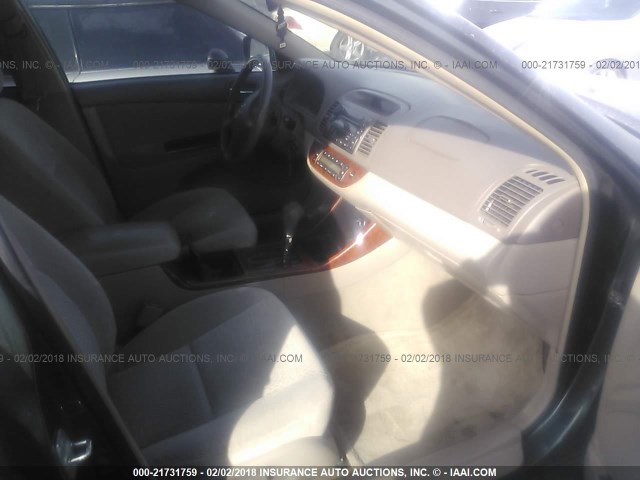 4T1BE32K23U782398 - 2003 TOYOTA CAMRY LE/XLE/SE 绿色 照片 5