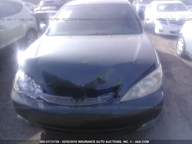 4T1BE32K23U782398 - 2003 TOYOTA CAMRY LE/XLE/SE 绿色 照片 6