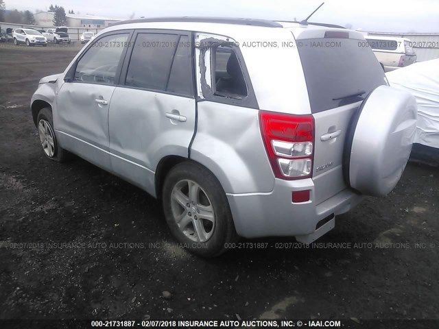 JS3TD947264104022 - 2006 SUZUKI GRAND VITARA LUXURY SILVER photo 3