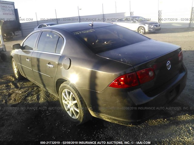 1G4HD57288U122665 - 2008 BUICK LUCERNE CXL BLACK photo 3