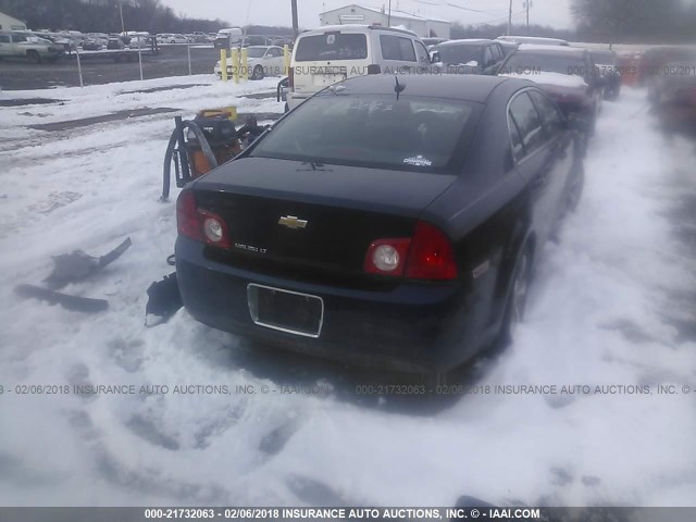 1G1ZC5E17BF107083 - 2011 CHEVROLET MALIBU 1LT 蓝色 照片 4