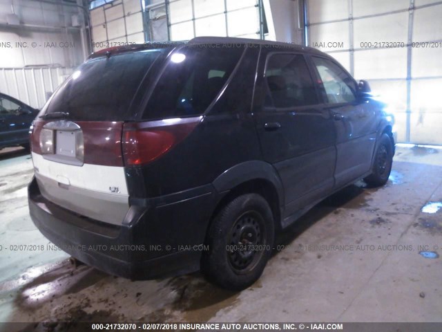 3G5DB03EX4S581726 - 2004 BUICK RENDEZVOUS CX/CXL BLACK photo 4