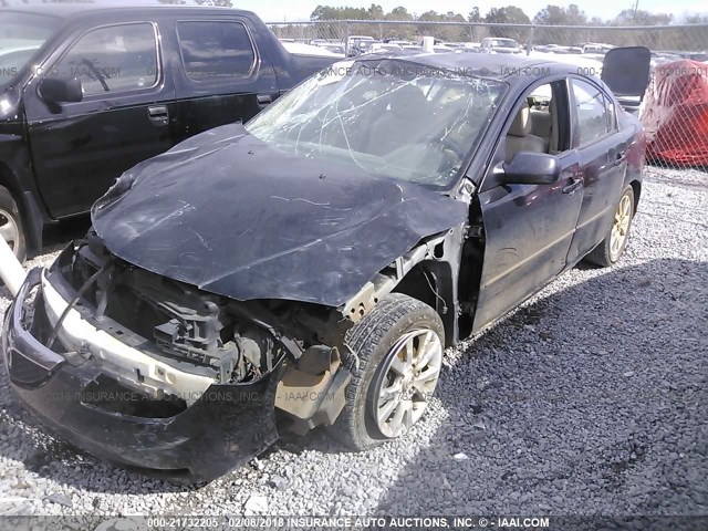 JM1BK12F781844214 - 2008 MAZDA 3 I BLACK photo 2