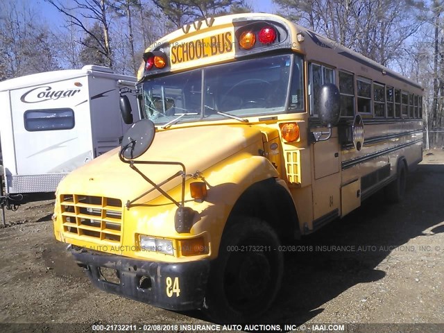 1BAKCCKH96F233525 - 2006 BLUE BIRD SCHOOL BUS / TRANSIT BUS  YELLOW photo 2