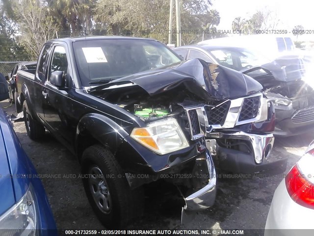 1N6BD06T98C405084 - 2008 NISSAN FRONTIER KING CAB XE/KING CAB SE BLACK photo 1