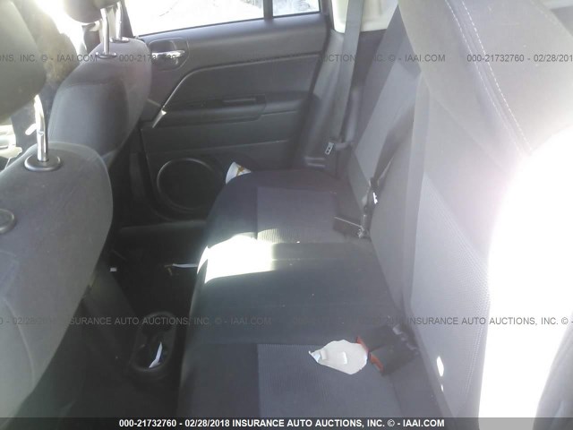 1C4NJCEB4CD622533 - 2012 JEEP COMPASS LATITUDE 蓝色 照片 8