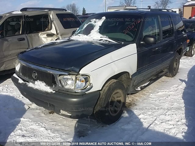 4M2ZU55PXWUJ20995 - 1998 MERCURY MOUNTAINEER  BLUE photo 2