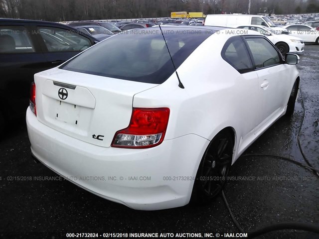 JTKJF5C72C3044098 - 2012 TOYOTA SCION TC 白色 照片 4