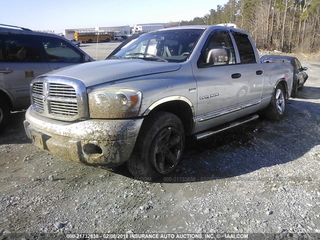 1D7HU18276S524705 - 2006 DODGE RAM 1500 ST/SLT SILVER photo 2