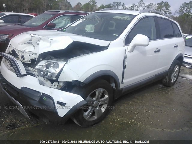 3GNAL2EKXES626938 - 2014 CHEVROLET CAPTIVA LS WHITE photo 2