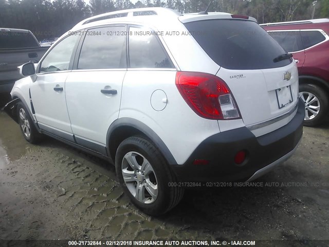 3GNAL2EKXES626938 - 2014 CHEVROLET CAPTIVA LS 白色 照片 3