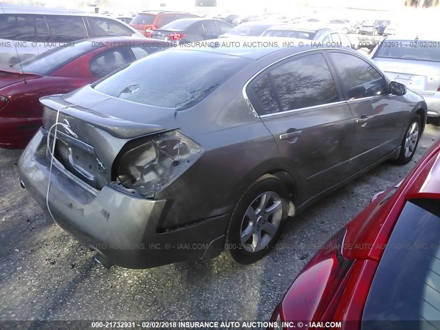 1N4AL21E57N410880 - 2007 NISSAN ALTIMA 2.5/2.5S GOLD photo 4