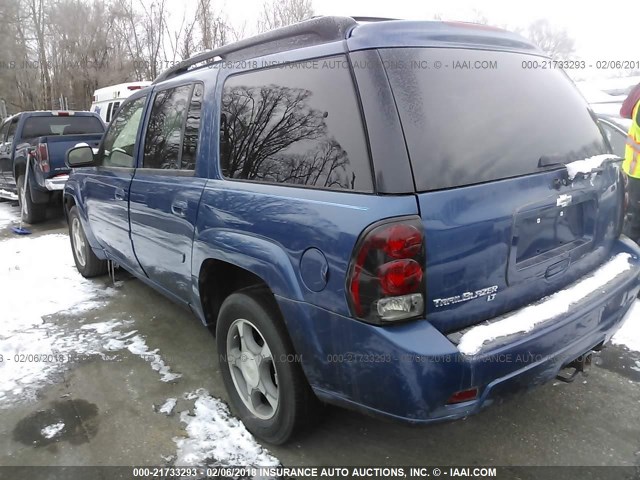 1GNES16S266131409 - 2006 CHEVROLET TRAILBLAZER EXT LS/EXT LT BLUE photo 3