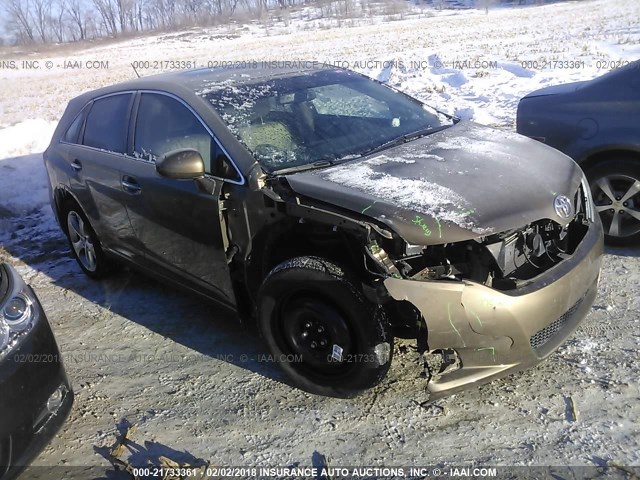 4T3BK11A19U012134 - 2009 TOYOTA VENZA BROWN photo 1