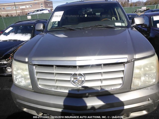 1GYEK63N13R252814 - 2003 CADILLAC ESCALADE LUXURY Gümüş foto 6