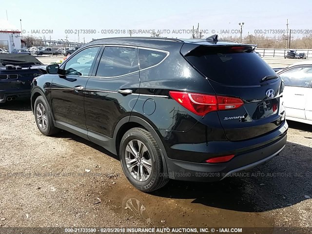 5XYZU3LB5GG316654 - 2016 HYUNDAI SANTA FE SPORT  BLACK photo 3