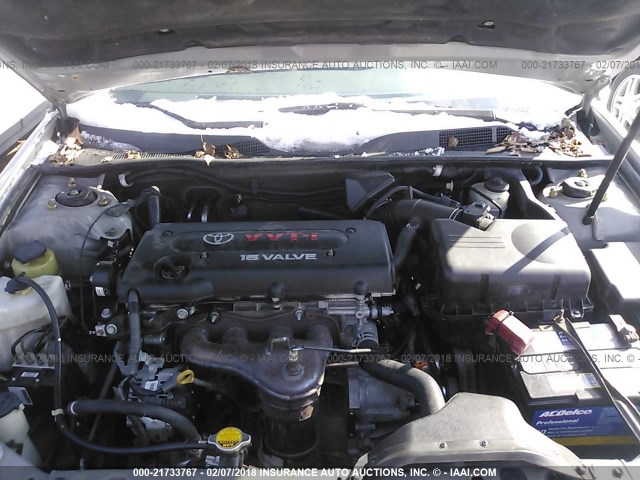 4T1BE32K76U707524 - 2006 TOYOTA CAMRY LE/XLE/SE ვერცხლისფერი ფოტო 10