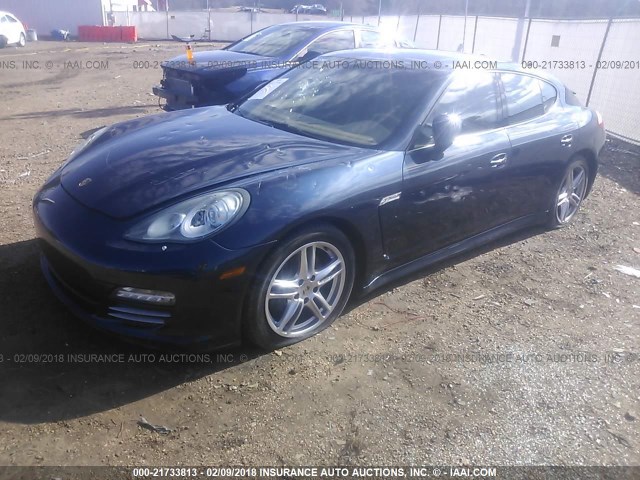 WP0AA2A76CL019860 - 2012 PORSCHE PANAMERA 2/4 BLUE photo 2