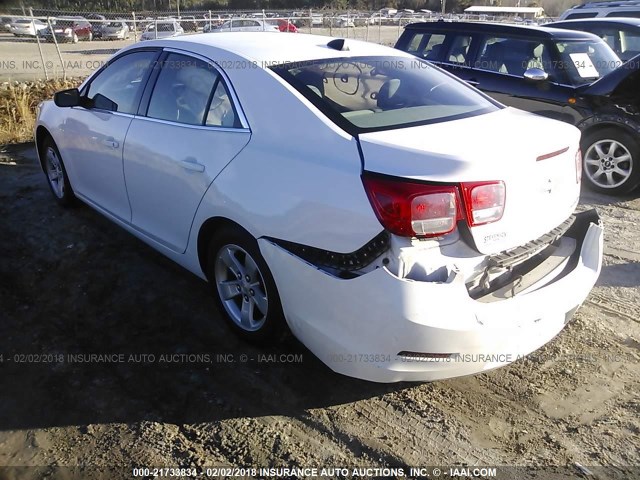 1G11B5SL9EF114689 - 2014 CHEVROLET MALIBU LS 白色 照片 3