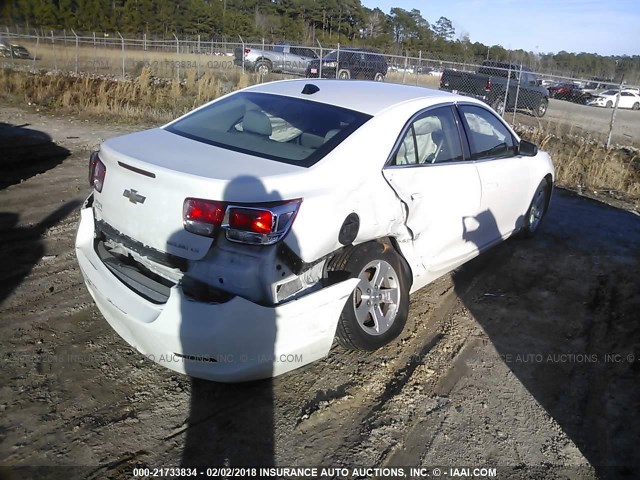 1G11B5SL9EF114689 - 2014 CHEVROLET MALIBU LS 白色 照片 4